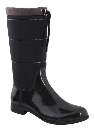 Botas De Lluvia Altas Negras Green Box Dama Mujer 825535