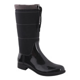 Botas De Lluvia Altas Negras Green Box Dama Mujer 825535