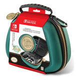 Bolso Deluxe Para Controles Nintendo Switch Tloz Totk Green