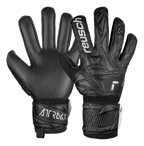 Guantes Arquero Reusch Attrakt Solid Adulto Negro 0155