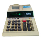 Calculadora De Mesa Antiga Sharp Cs 1612