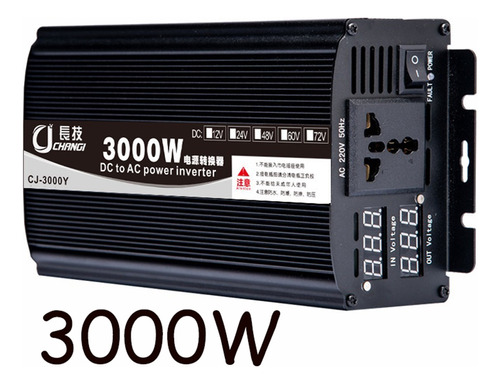 Inversor De Onda Sinusoidal Modificada Changgi 220v 3000w