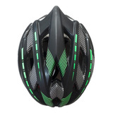 Casco Ciclismo Mtb Regulable Green Sport