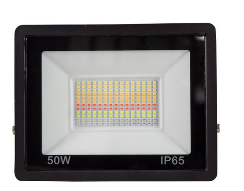 Reflector Rgb 50w Smart Wifi Inteligente Androd Ios Ip65