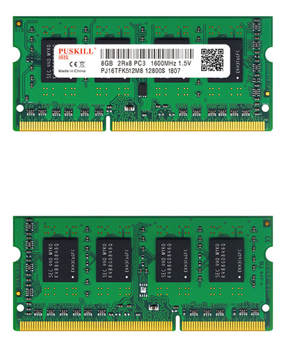 Módulo De Memoria For Portátil Puskill Ddr3 4g 1600