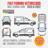  Carro Vetorizado Fiat Fiorino 2013 A 2022