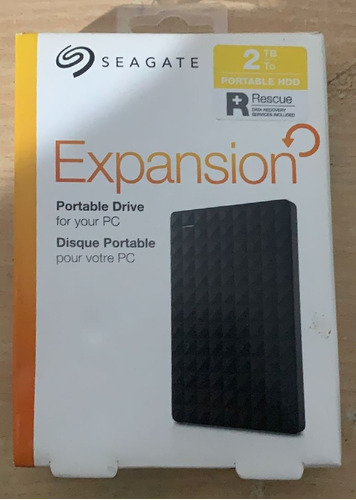 Disco Duro Externo Seagate Expansion Stea2000400 2tb Negro