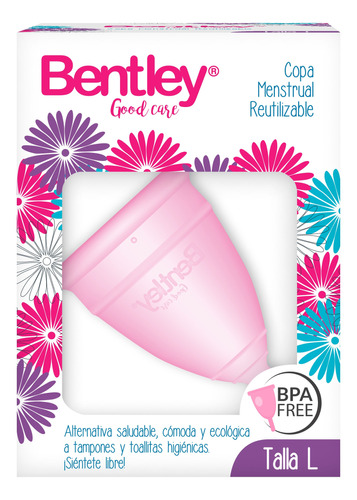 Copa Menstrual Talla L Bentley Certifi Reutiliz Libre Bpa Fl