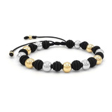 Pulsera Manilla Neopreno Oro Laminado 18k Iconic Store