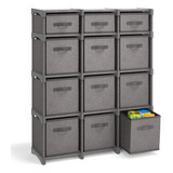 Storagebud Organizador De Almacenamiento De 12 Cubos, Estant