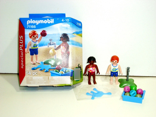Playmobil Special Plus 71166 Niños Globos De Agua Caja Abier