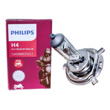 Lâmpada De Farol H4 Philips 35/35w - Cg 125 150 160 - Ybr 