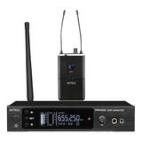 Amw Pwm100 Retorno De Palco Sem Fio Fone In Ear Digital Uhf Bivolt