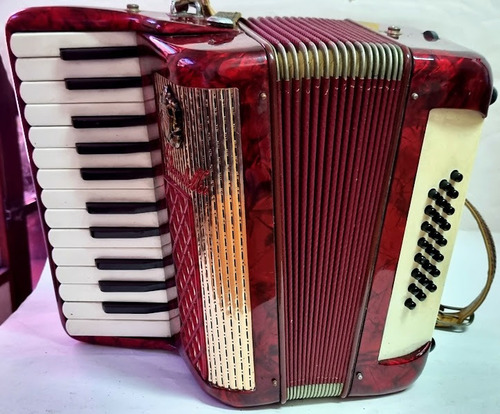 Acordeon Scandalli A Piano 24 Bajos 25 Teclas Italiano