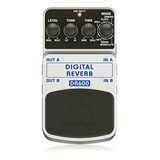 Behringer Digital Reverb Dr600 Digital Stereo Reverb Pedal