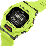 Relógio Casio G-shock G-squad Sports *bluetooth *lap Memory Cor Da Correia Verde-limão - Gbd-200-9dr