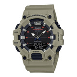 Reloj Casio Hdc-700-3a Para Caballero- Deportivo Negro Verde