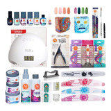 Kit Mega Profesional Uñas Mc Coleccion De Acrilicos A Elegir