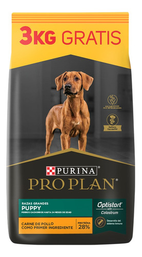 Pro Plan Puppy Large X 15+3 Kg Gratis - Drovenort -