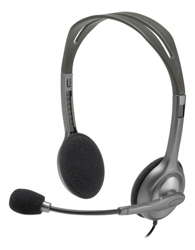 Headset Com Fio Logitech H111 Microfone 3,5mm 981-000612