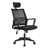 Silla Oficina Pro Con Apoya Cabeza Modelo Ejecutivo