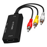 Adaptador Convertidor Rca A / A Rca Para Tv Pc Av A