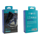 Carregador Turbo Veicular Inova 3.6a 2 Saídas Usb Cabo T-c