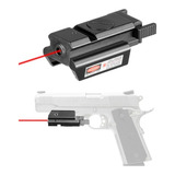 Mira Laser Mira Punto Rojo Laser Pistola Riel 20mm 