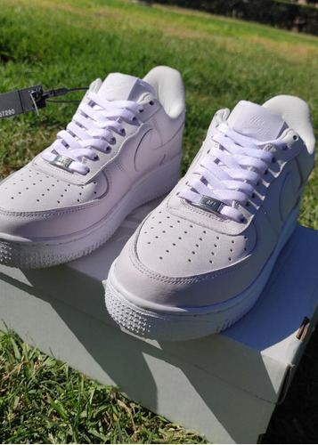 Tenis Nike Air Force 1 '07 Premium Blanco Talla: 27.5