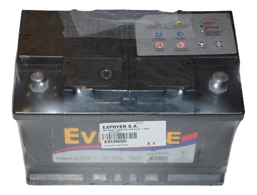 Bateria  Everlite 65amp/h +der  281x175x175