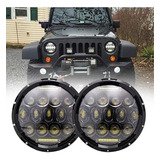 Faros Led Alta Baja Jeep Ika Renegade Wrangler 12v Optica X2