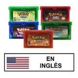 Cartucho Pokémon Gba A Escoger Emerald, Ruby, Sapphire, FrLG