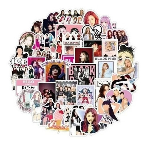 Stickers Blackpink Kpop Girl Group (30 Unidades)