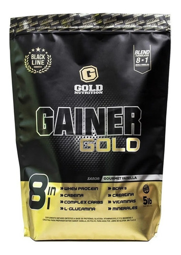 Gainer Gold Nutrition 5lbs Ganador De Peso