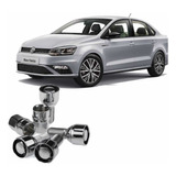 Birlos De Seguridad Volkswagen Vento 2014/2022 Doble Llave