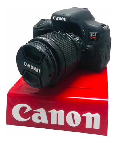  Câmera Canon T6i  18-55  Stm Usada Impecável 51510 Cliques