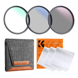 Kit Filtro P/lente Uv/cpl/nd 37mm +lapiz Limpieza +bolsa