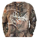 Buzo Canguro Braman Camuflado Realtree Caza Pesca