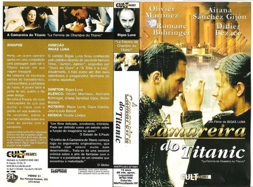 Vhs - A Camareira Do Titanic - Jean-marie Juan