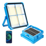 Luz Solar Portátil De Trabajo Led Recargable 16500mah 15000l