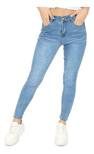 Jeans Súper High Waist Para Mujer Quarry