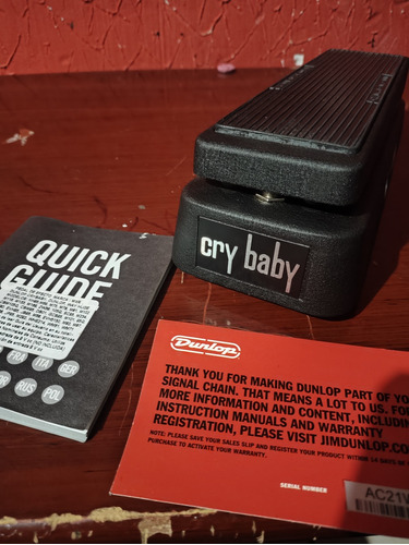 Pedal Wah Wah Cry Baby - Dunlop