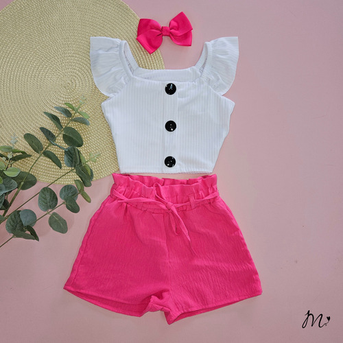 Conjunto Blogueira Infantil Menina Estilosa Novidade