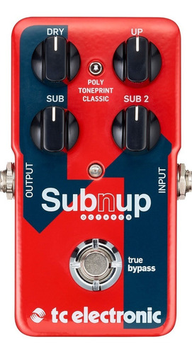 Pedal T.c. Guitarra Sub N Up Octaver 