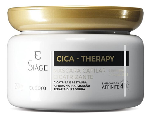 Máscara Capilar Siàge Cica Therapy 250g - Eudora