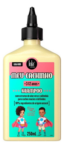  Shampoo Para Niños Rizos Lola Cosmetics 250 Ml