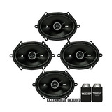 Kicker Dsc680 6x8 Pulgadas (160x200mm) Altavoces Coaxiales, 