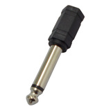 Adaptador Mini Plug 3.5 A Plug Jack 6.5 Mono