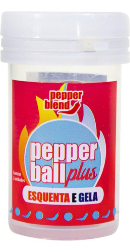 Bolinha Explosiva Pepper Ball 2 Unidades - Esquenta E Gela 