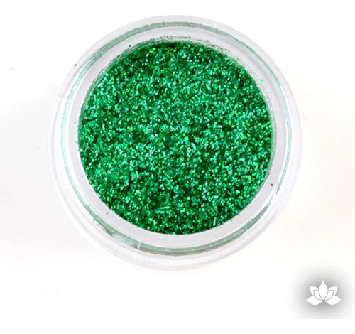 Mini Glitter - Purpurina G6 Verde Fuerte Intenso